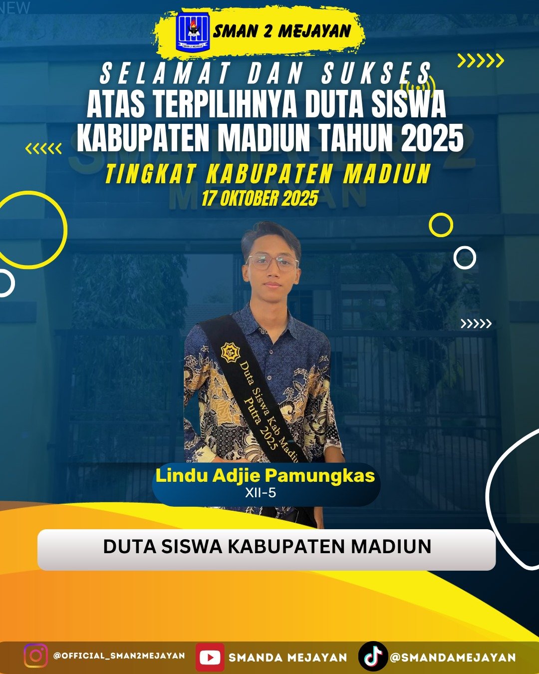Duta Siswa Kabupaten Madiun Tahun 2025